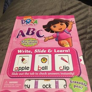 Dora the Explorer ABCNickelodeon. *pen NOTincluded*